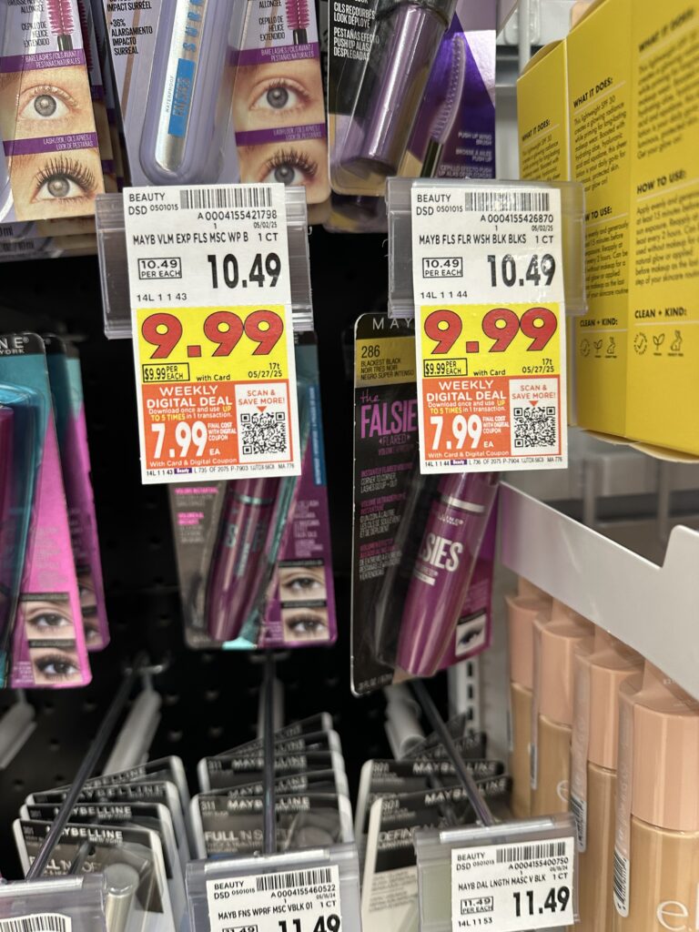 Maybelline Mascara Kroger Shelf Image