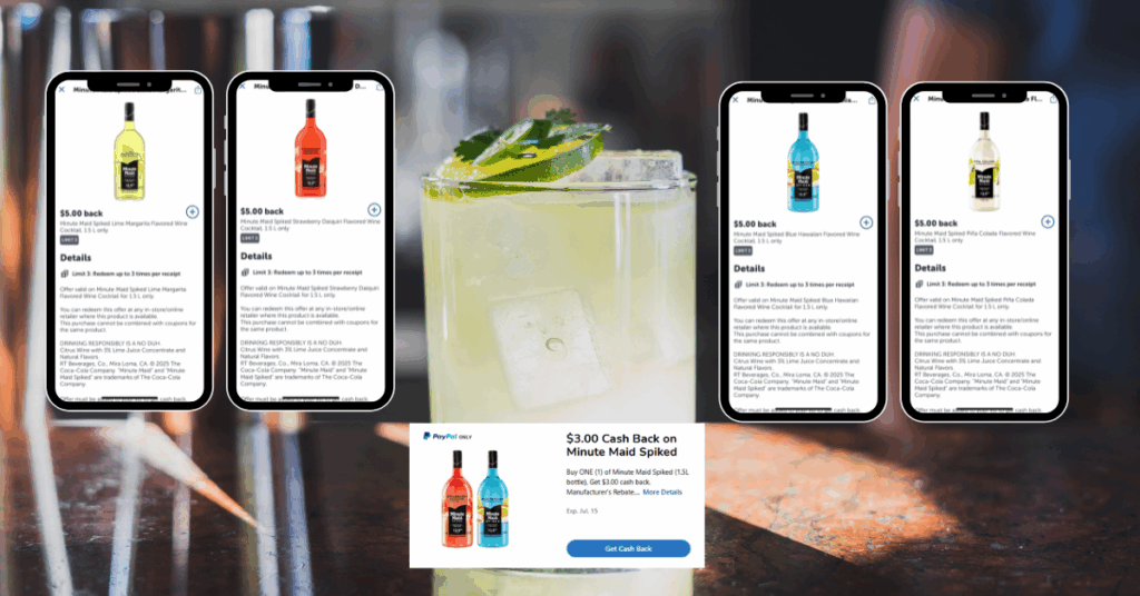 Minute Maid Spiked Kroger Ibotta Rebates