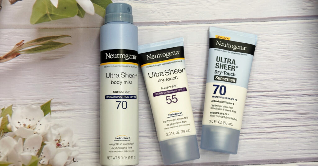 Neutroena Ultra Sheer Sunscreen Kroger