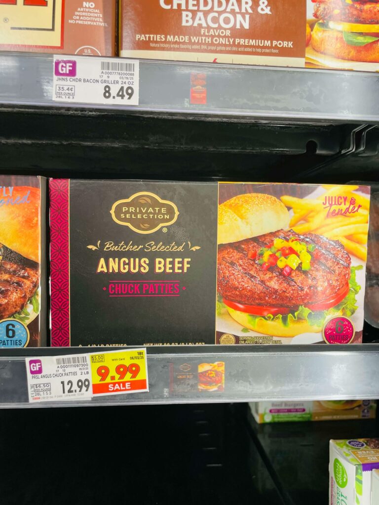 PS angus beef patties kroger shelf image (1)