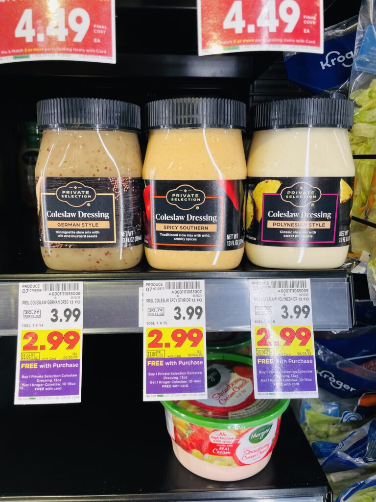 PS coleslaw dressing kroger shelf image