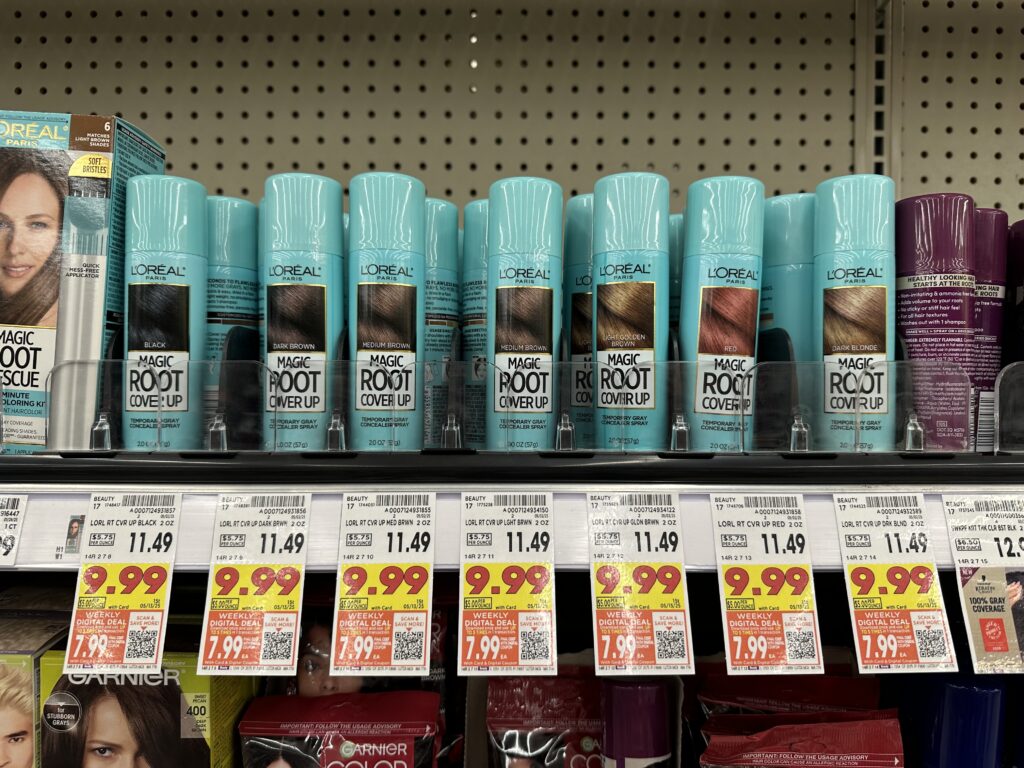L'Oreal Paris Root Cover Up Kroger Shelf Image