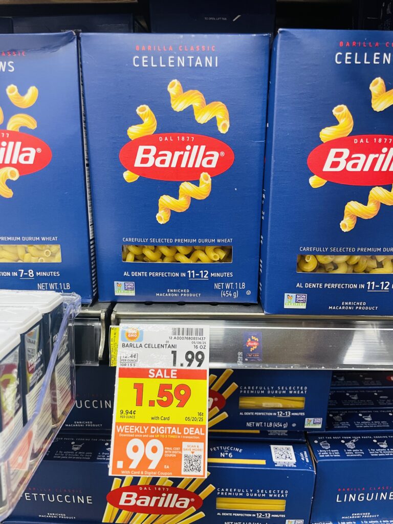 barilla pasta kroger shelf image (1)