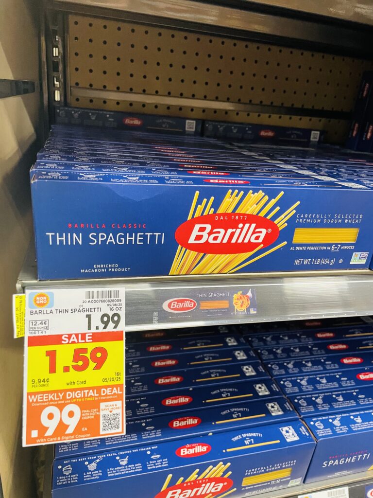 barilla pasta kroger shelf image (1)