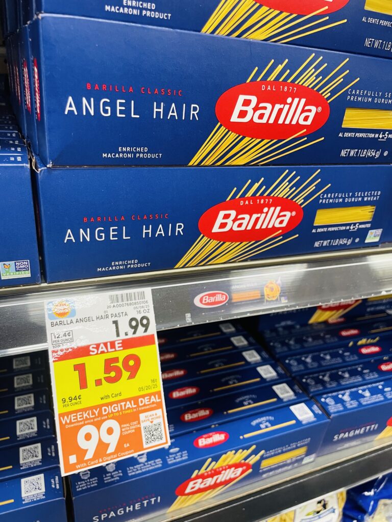 barilla pasta kroger shelf image (1)