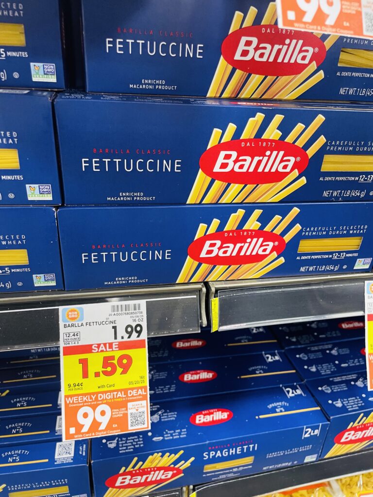 barilla pasta kroger shelf image (1)