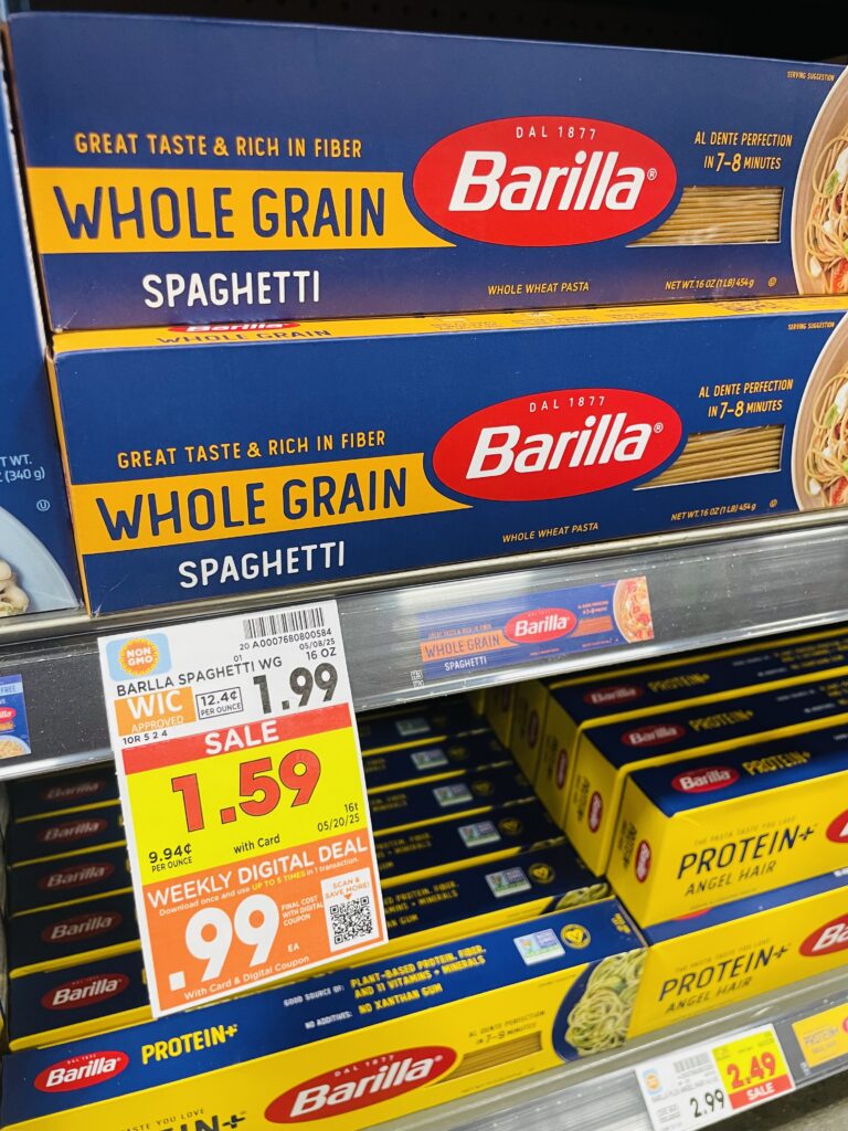barilla pasta kroger shelf image (1)