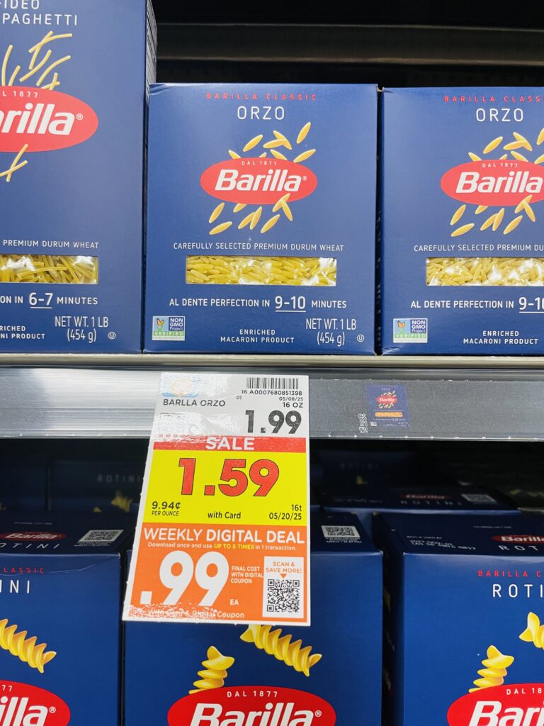 barilla pasta kroger shelf image (1)