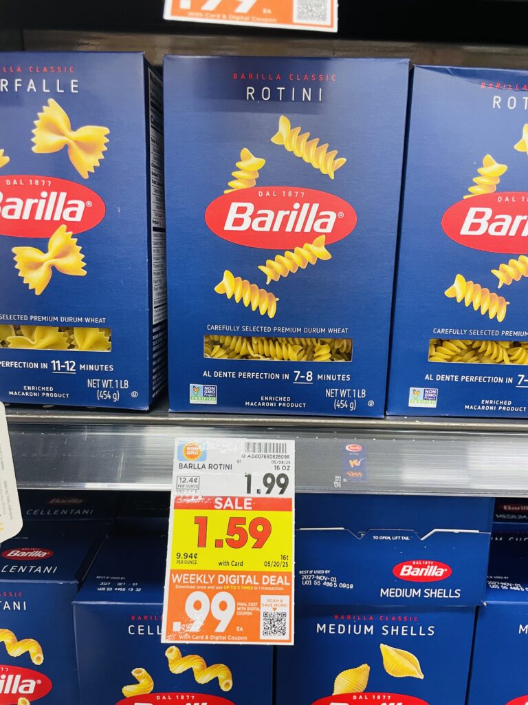 barilla pasta kroger shelf image (1)