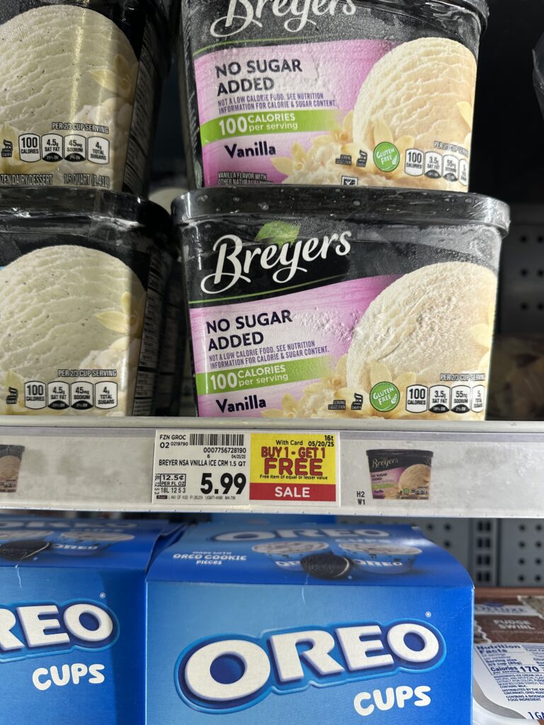 breyers ice cream kroger shelf image (1)