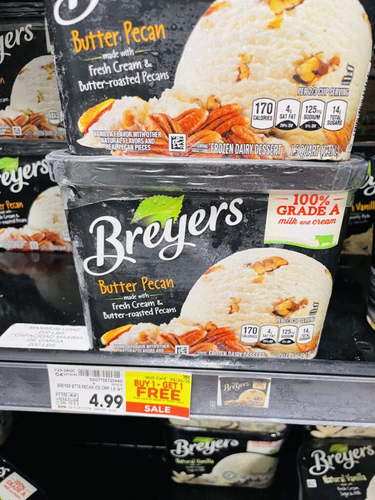 breyers ice cream kroger shelf image (1)