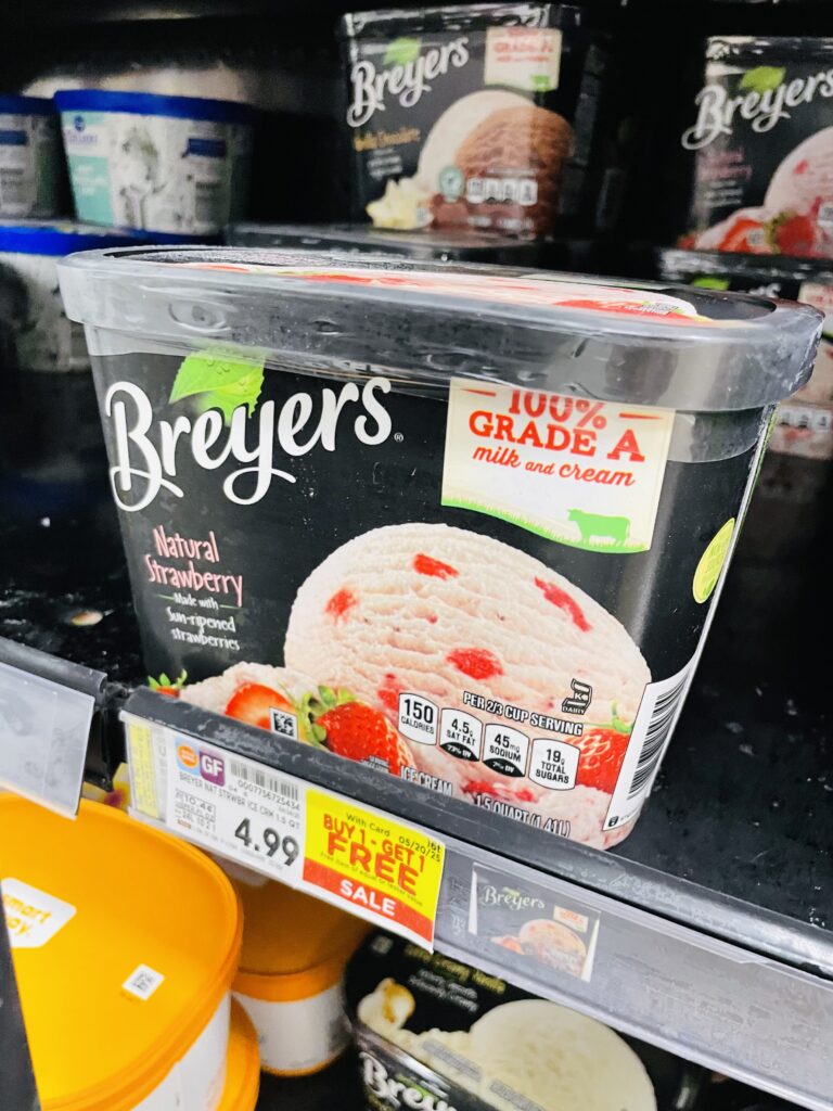 breyers ice cream kroger shelf image (1)