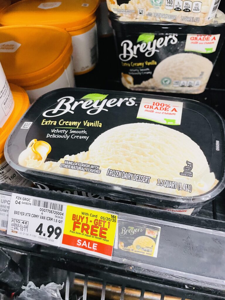 breyers ice cream kroger shelf image (1)