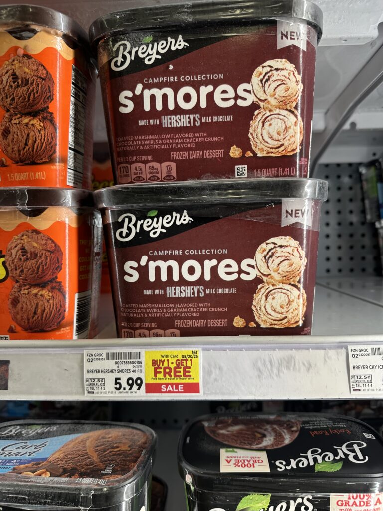 breyers ice cream kroger shelf image (1)