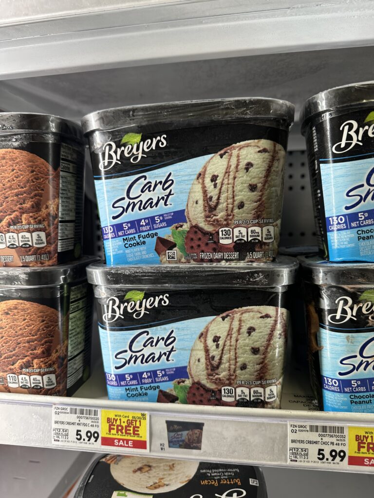 breyers ice cream kroger shelf image (1)