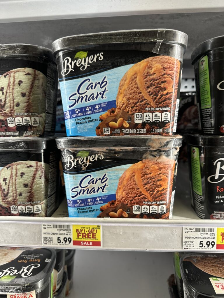 breyers ice cream kroger shelf image (1)