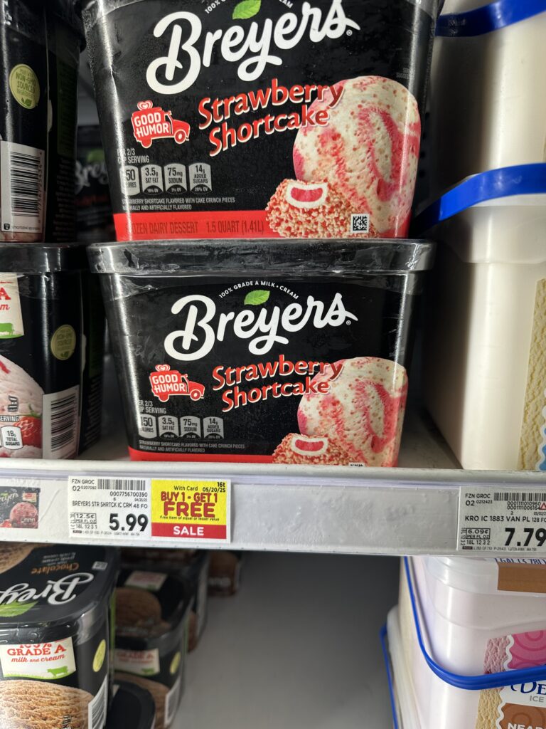 breyers ice cream kroger shelf image (1)