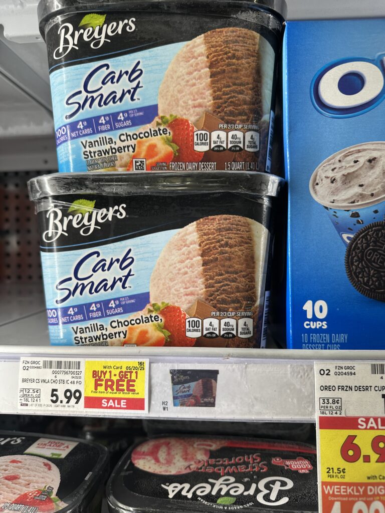 breyers ice cream kroger shelf image (1)