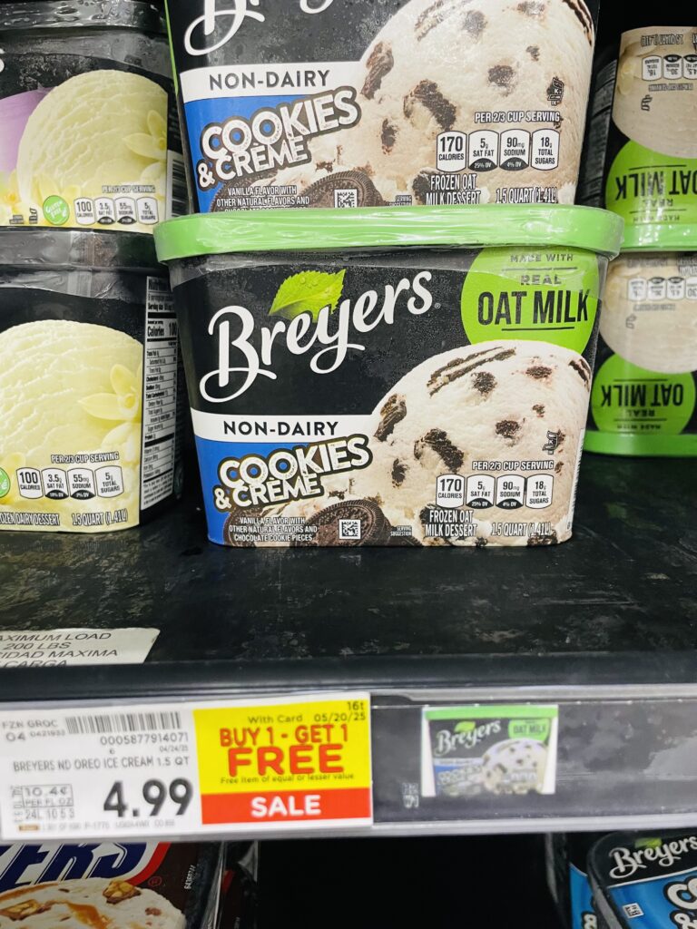 breyers ice cream kroger shelf image (1)