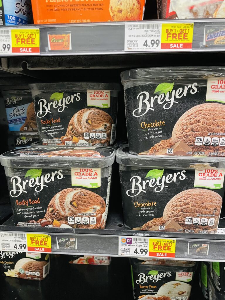 breyers ice cream kroger shelf image (1)