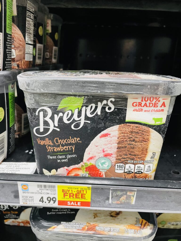 breyers ice cream kroger shelf image (1)
