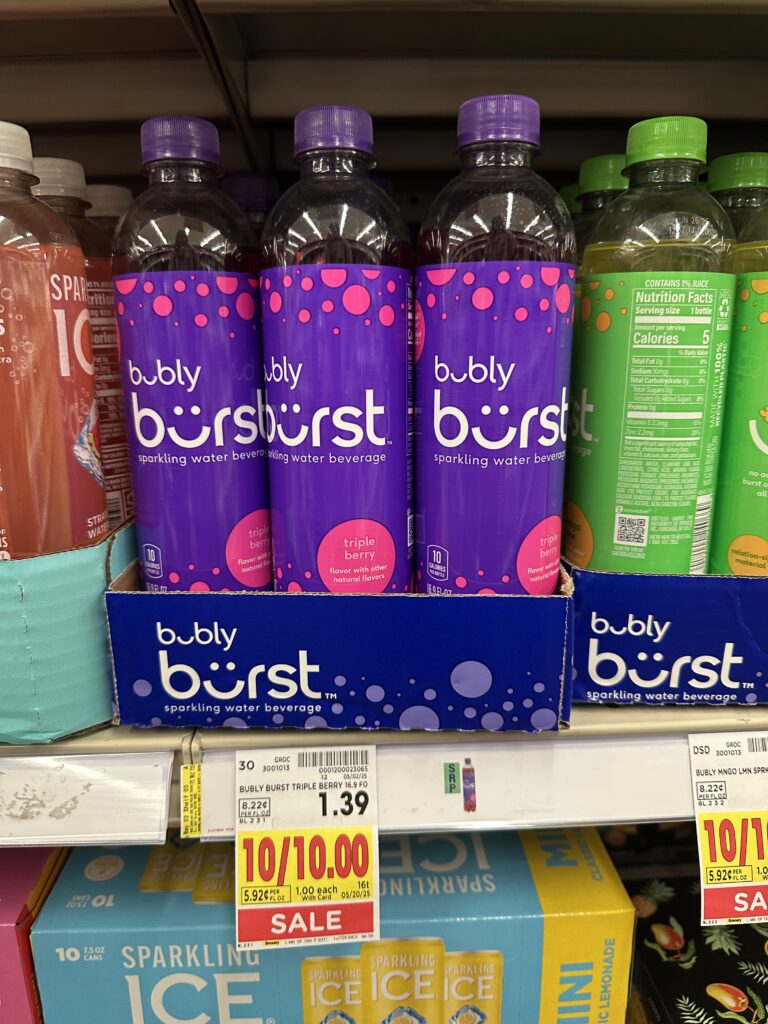 bubly burst kroger shelf image (4)