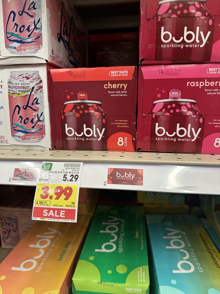 bubly burst kroger shelf image (4)