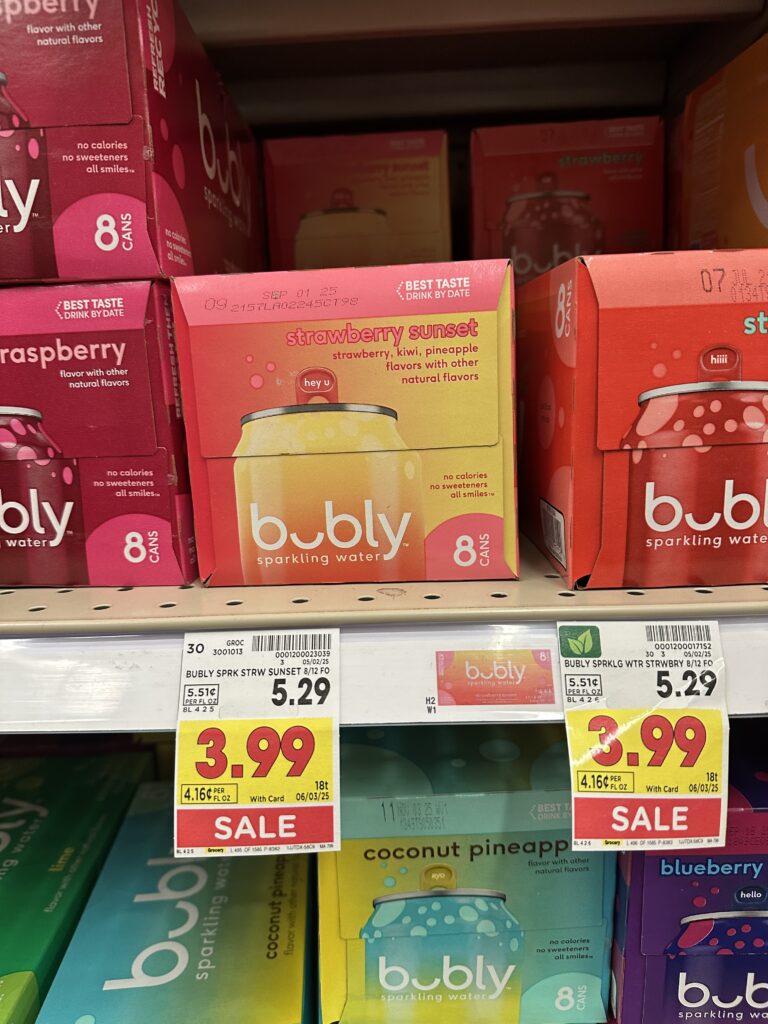 bubly burst kroger shelf image (4)