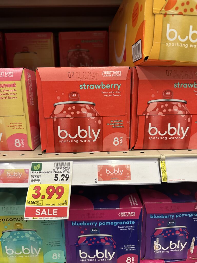 bubly burst kroger shelf image (4)