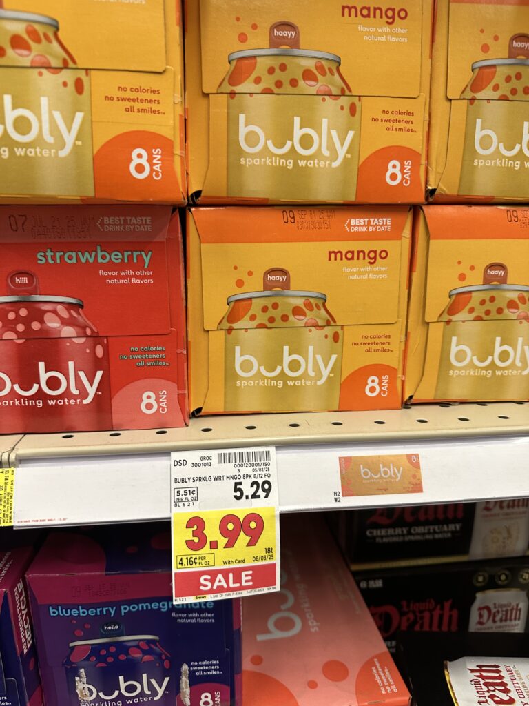bubly burst kroger shelf image (4)