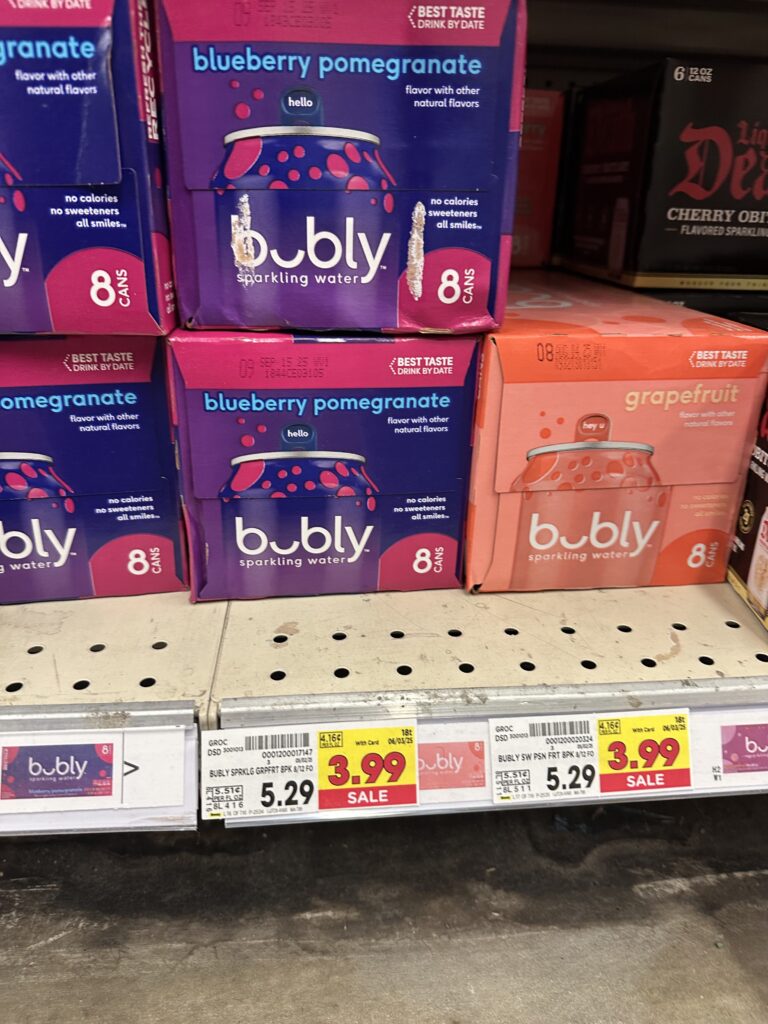 bubly burst kroger shelf image (4)