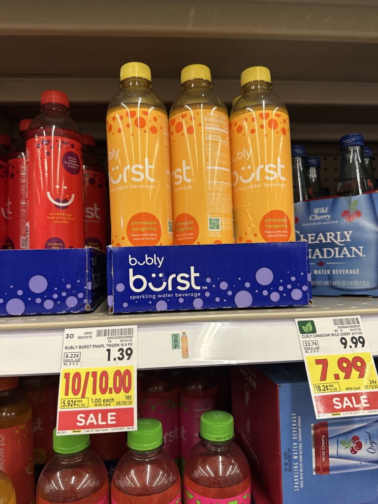 bubly burst kroger shelf image (4)