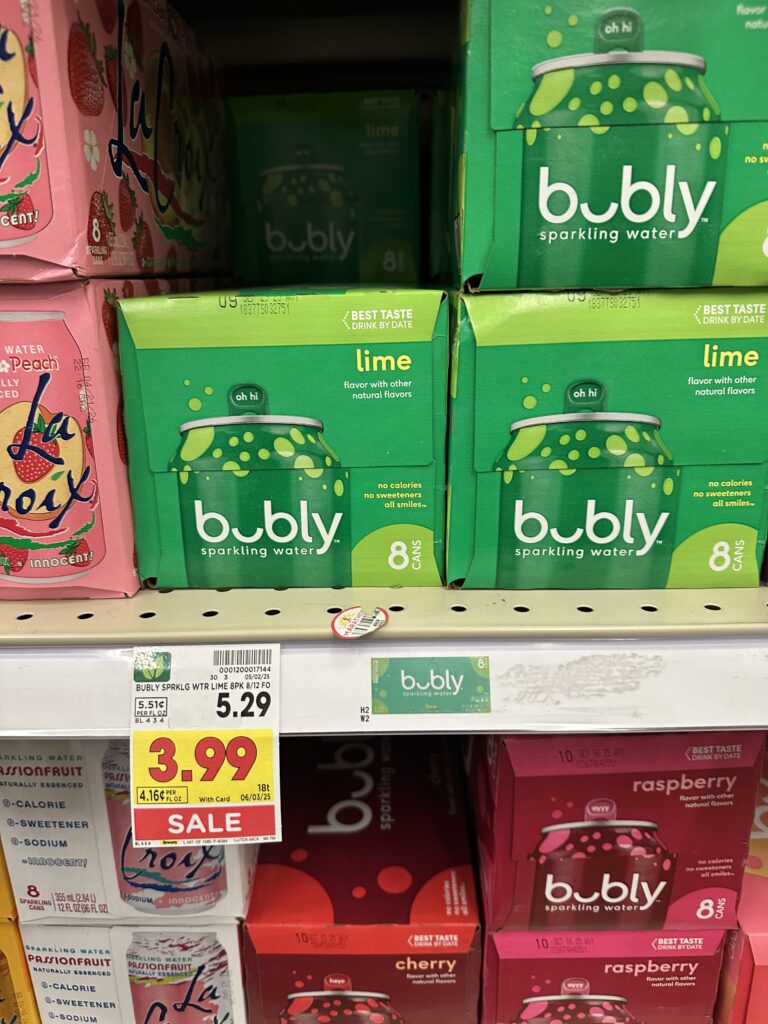 bubly burst kroger shelf image (4)