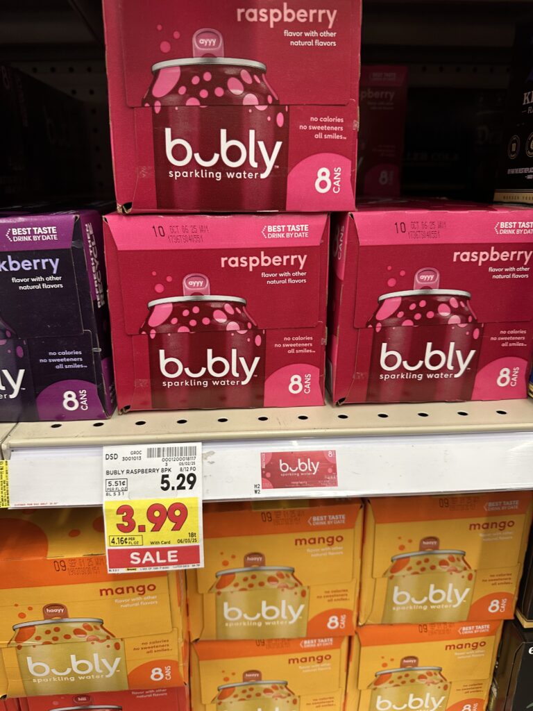 bubly burst kroger shelf image (4)