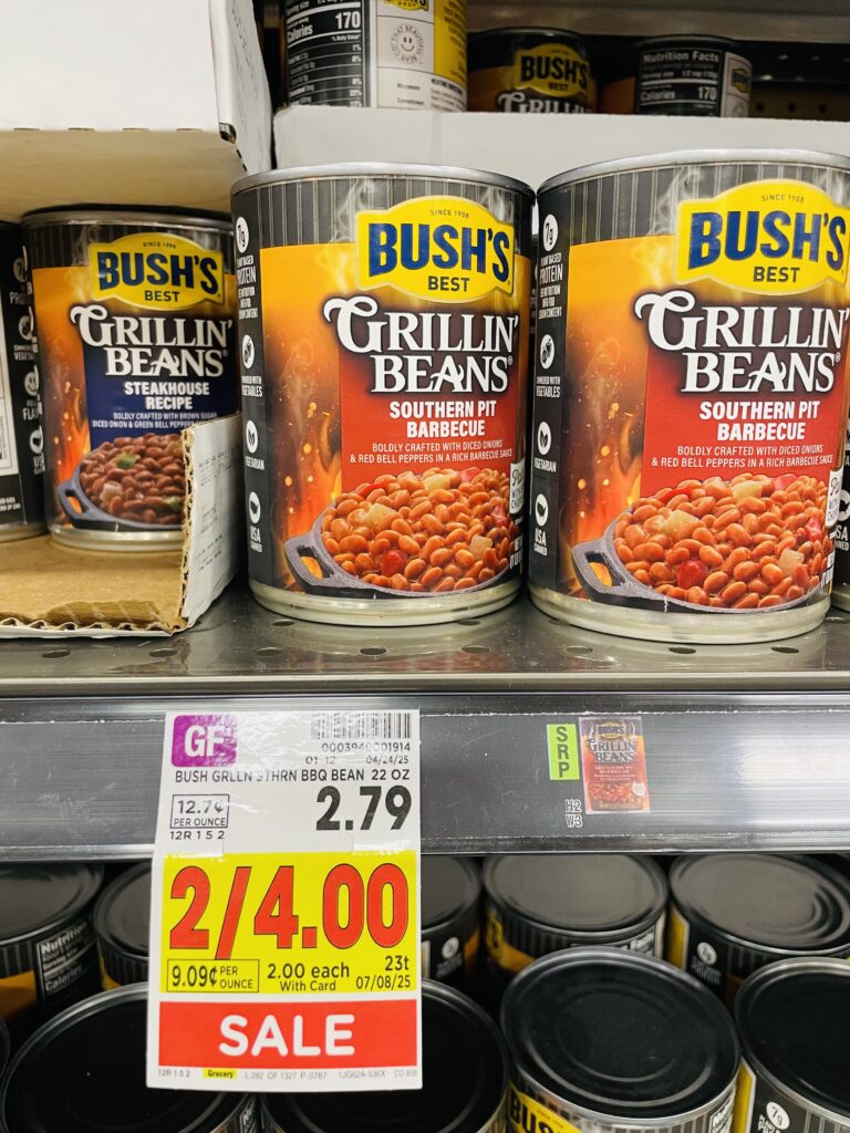 bush's best beans kroger shelf image (1)
