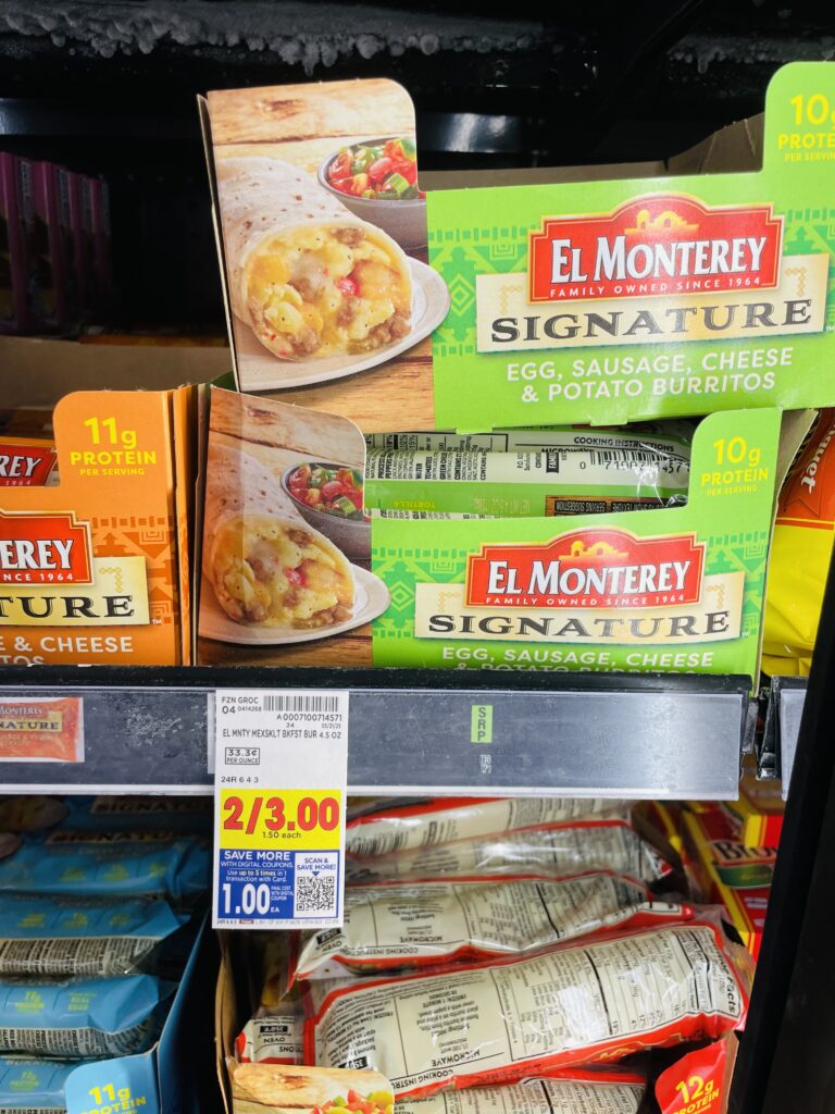 el monterey breakfast burritos kroger shelf image (5)