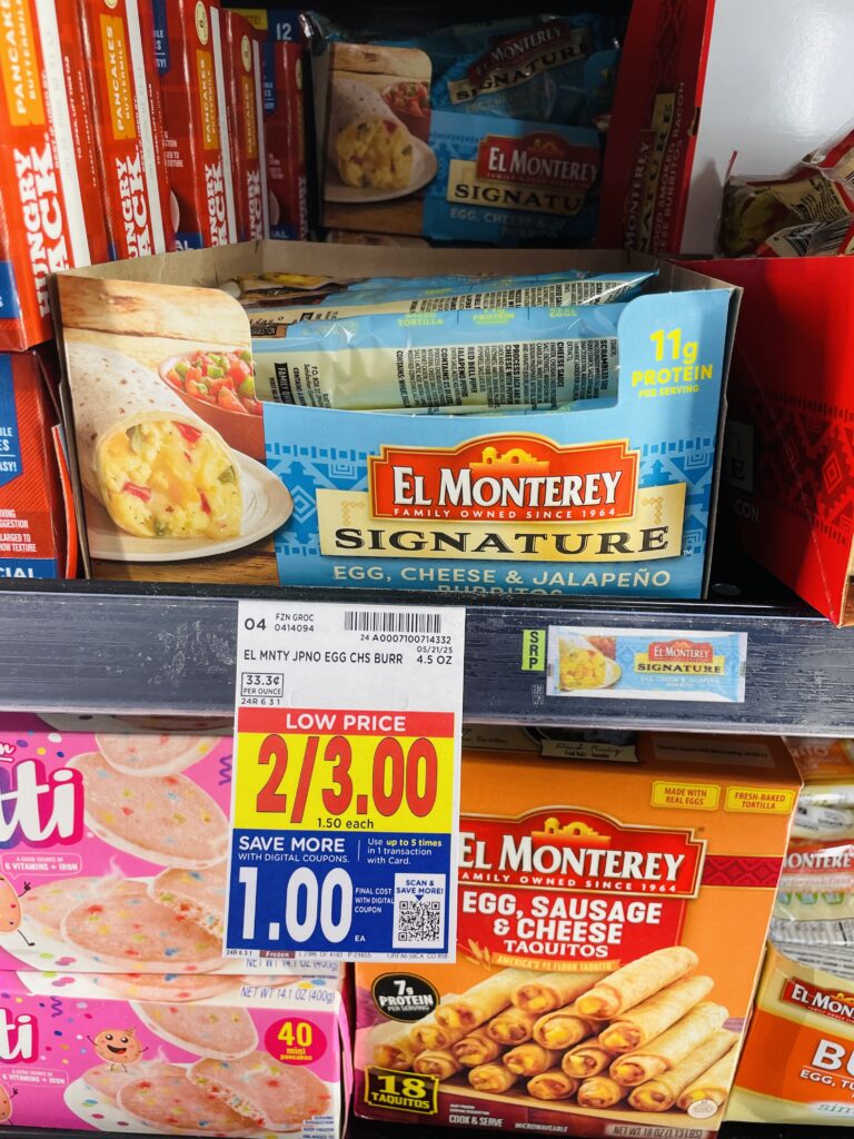 el monterey breakfast burritos kroger shelf image (5)