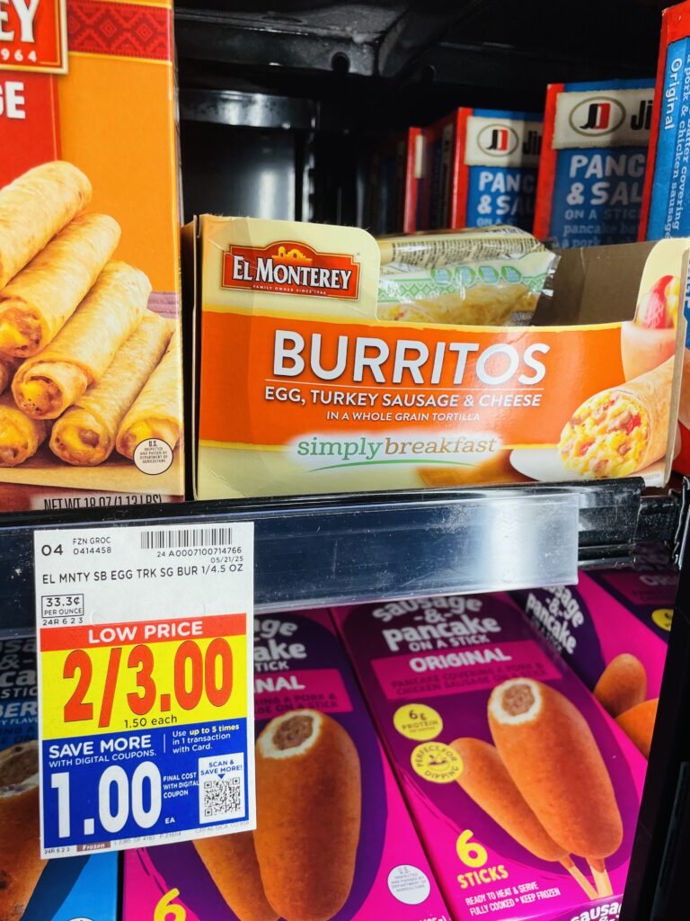 el monterey breakfast burritos kroger shelf image (5)