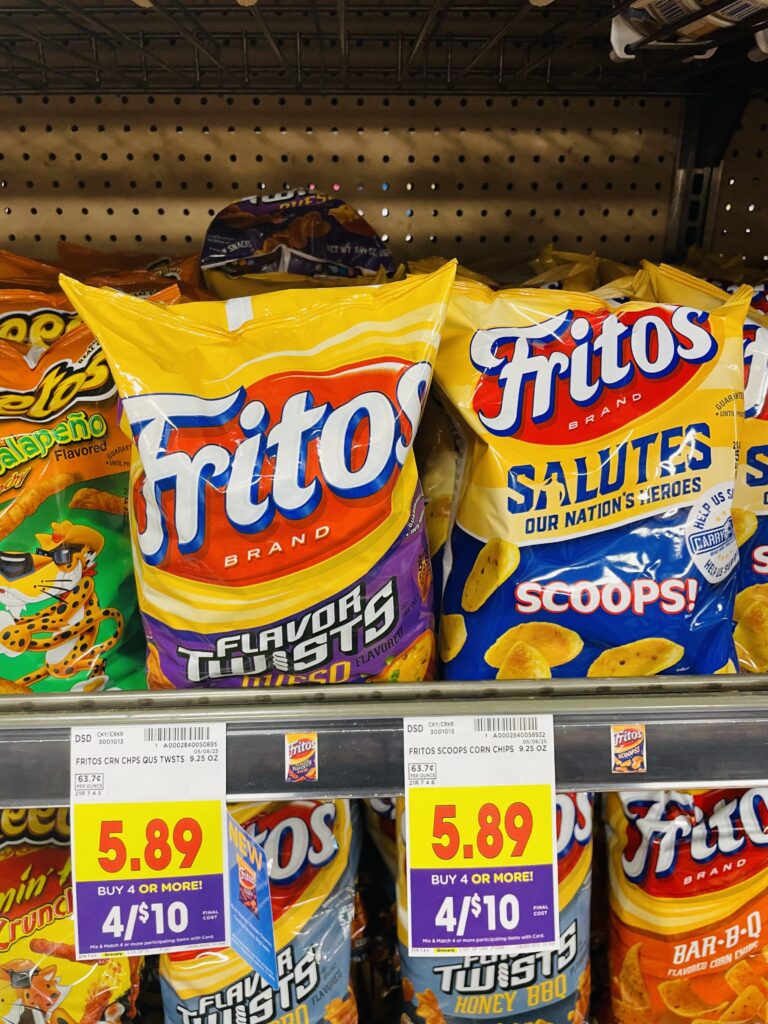fritos, cheetos and lays kroger shelf image (12)