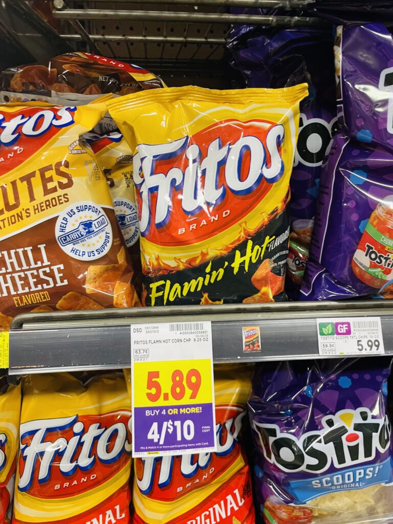 fritos, cheetos and lays kroger shelf image (12)