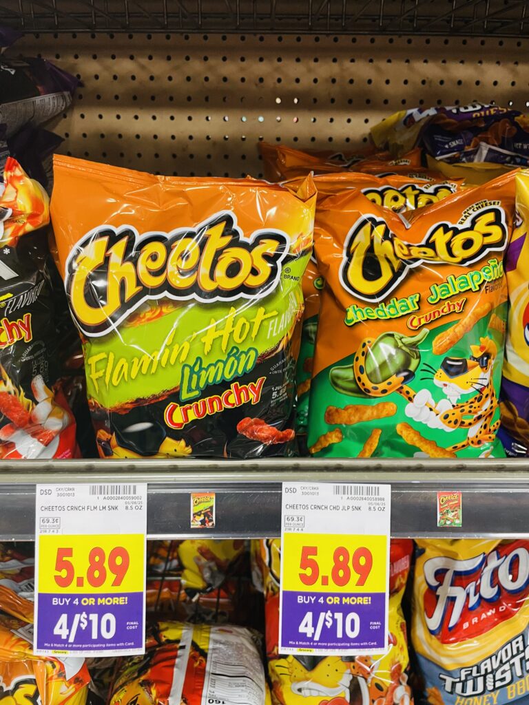 fritos, cheetos and lays kroger shelf image (12)