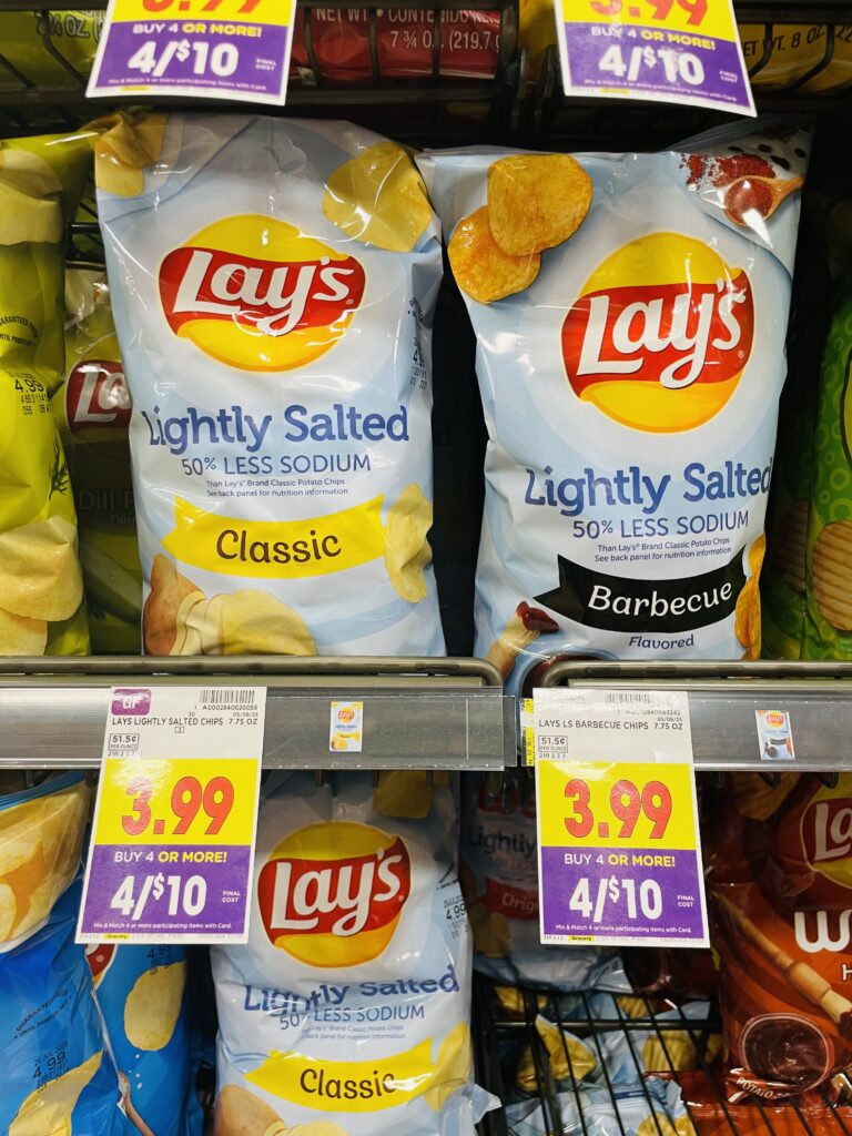 fritos, cheetos and lays kroger shelf image (12)