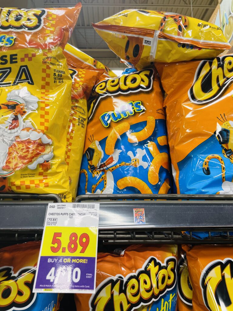 fritos, cheetos and lays kroger shelf image (12)