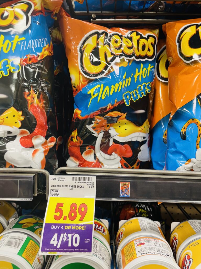 fritos, cheetos and lays kroger shelf image (12)