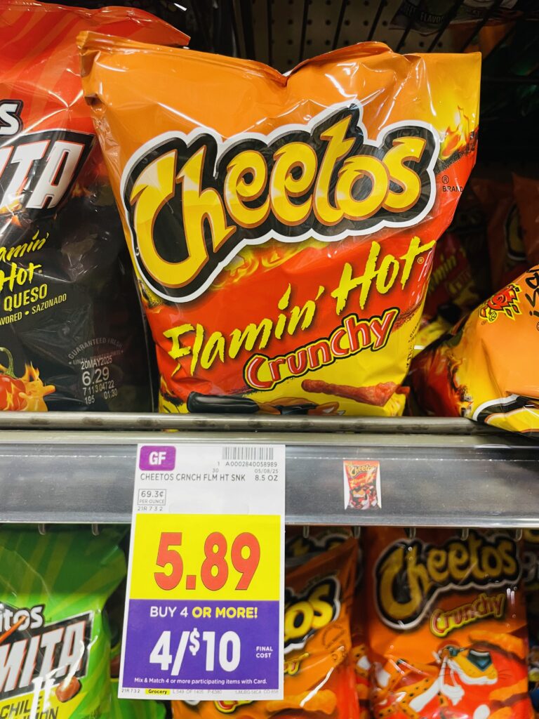 fritos, cheetos and lays kroger shelf image (12)