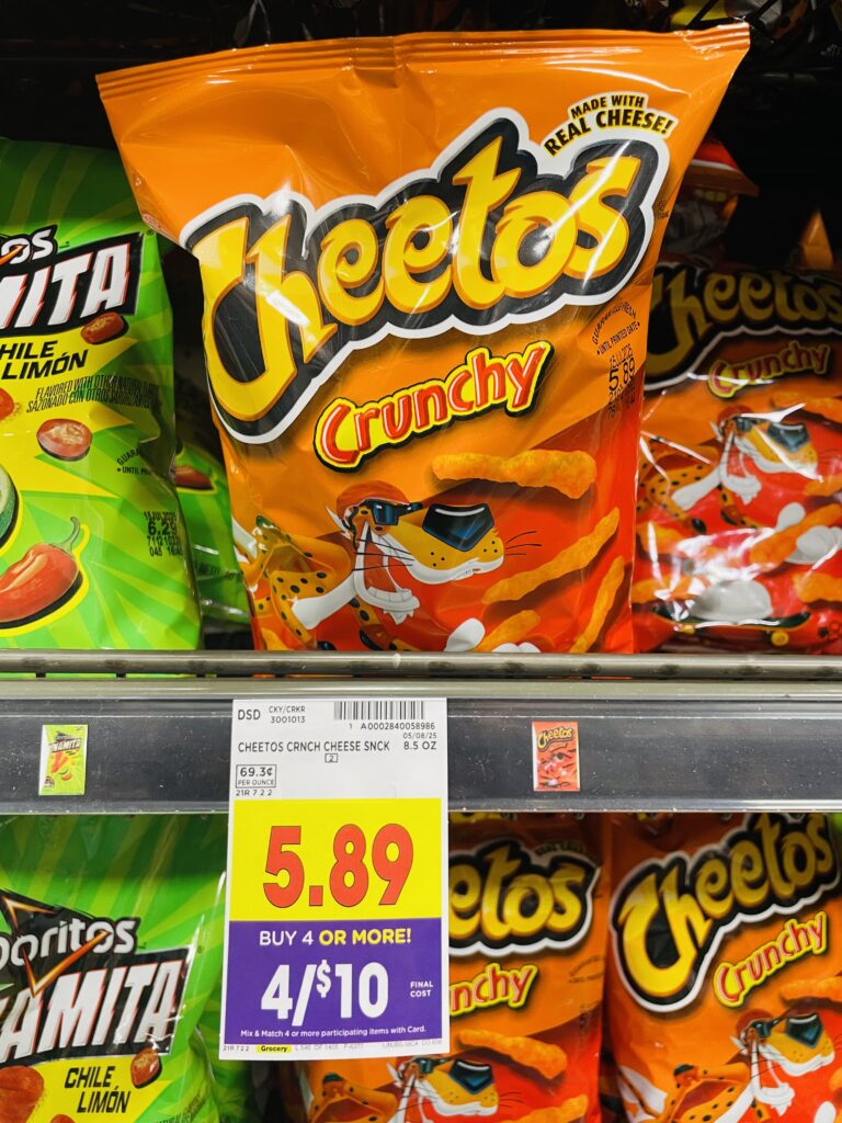 fritos, cheetos and lays kroger shelf image (12)
