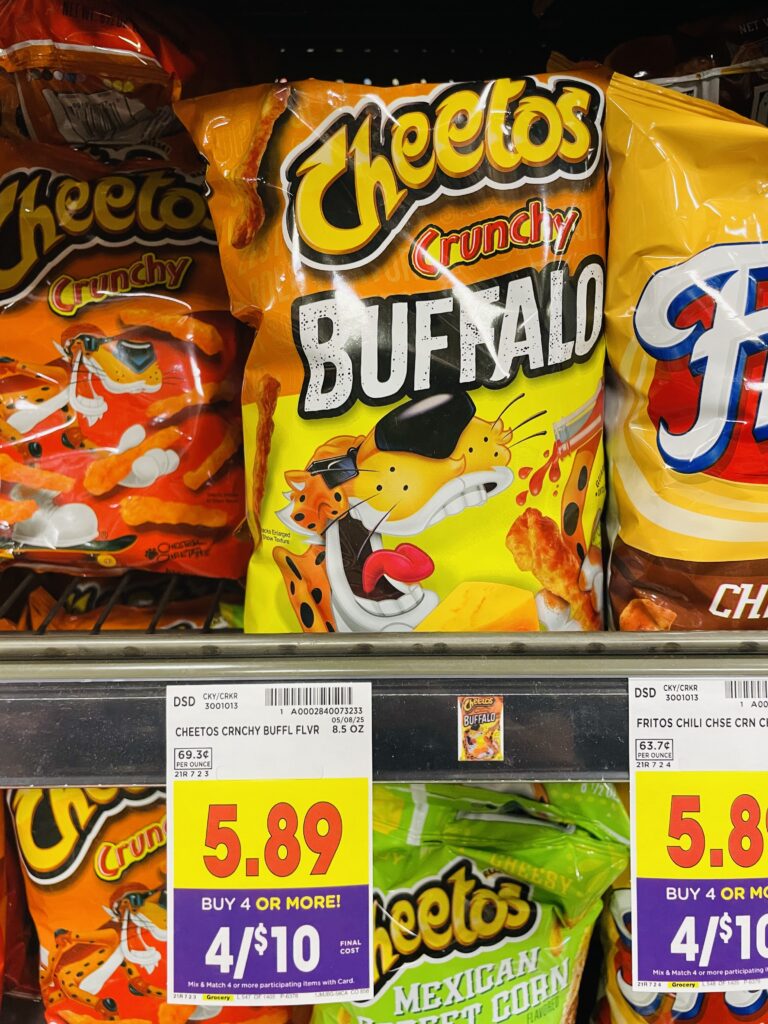 fritos, cheetos and lays kroger shelf image (12)