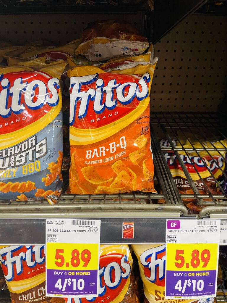 fritos, cheetos and lays kroger shelf image (12)