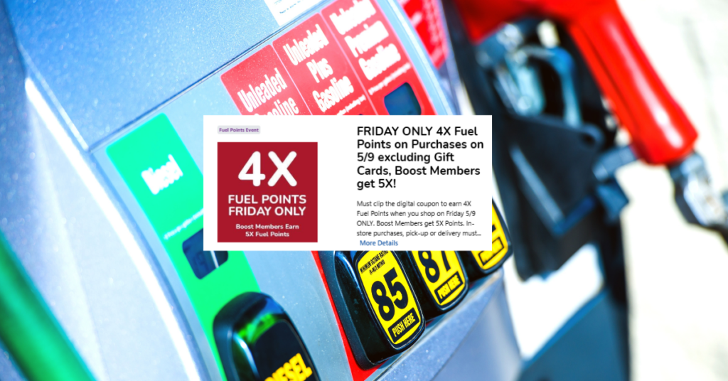 fuel point friday kroger