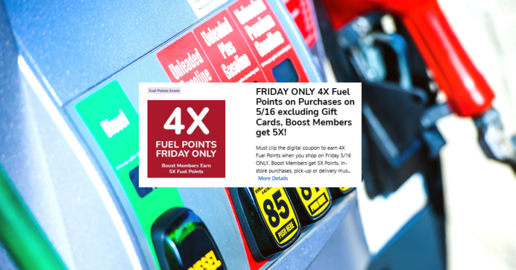 fuel point friday kroger